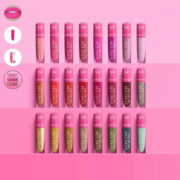 Prom Night Jeffree Star Velour liquid lipstick - NWT - Bright Neon Pink - Picture 4 of 8